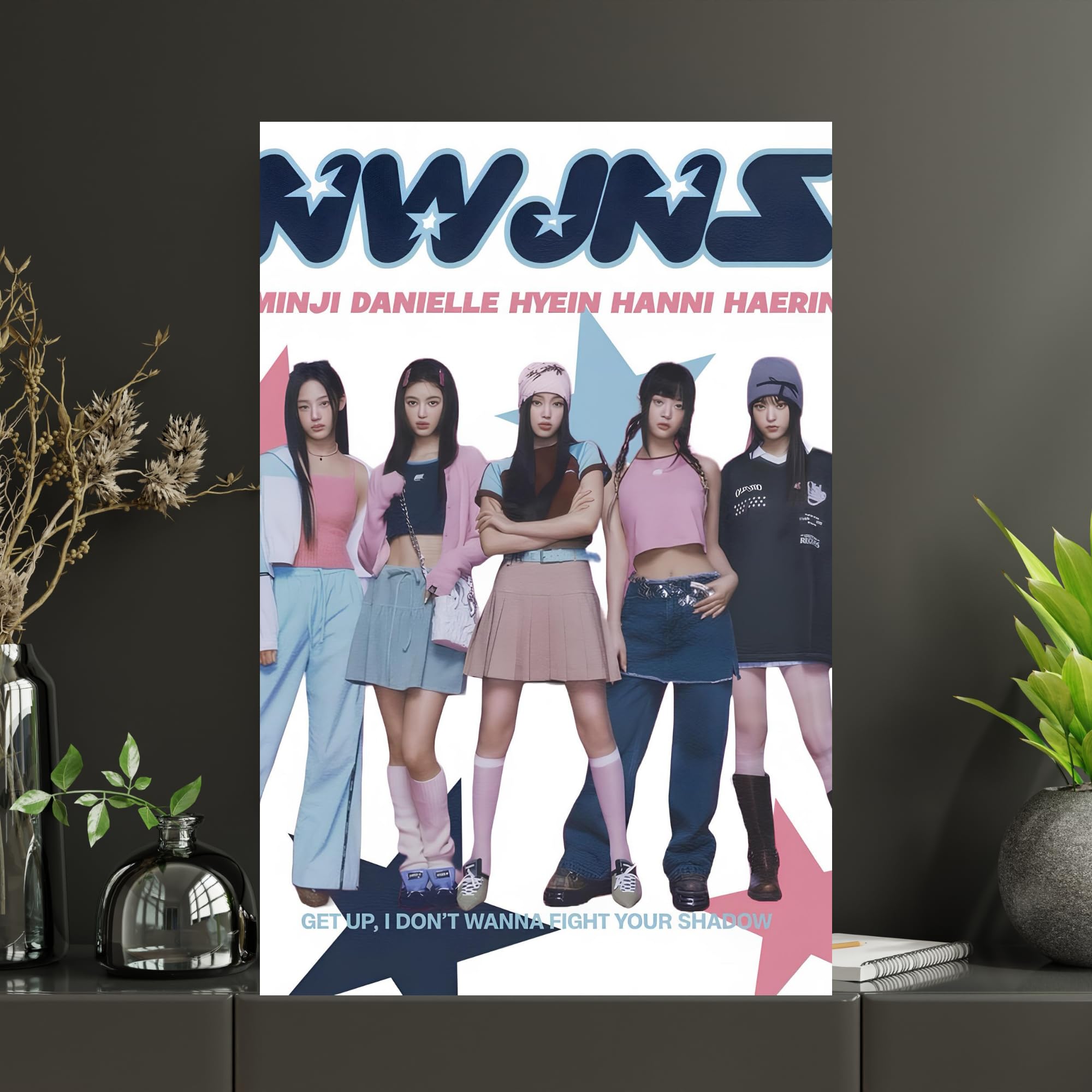 NewJeans Posters with Stickers | K-pop South Korean Girl Group